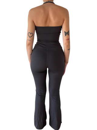 The Glow Jumpsuit Removable Straps | Dark Grey